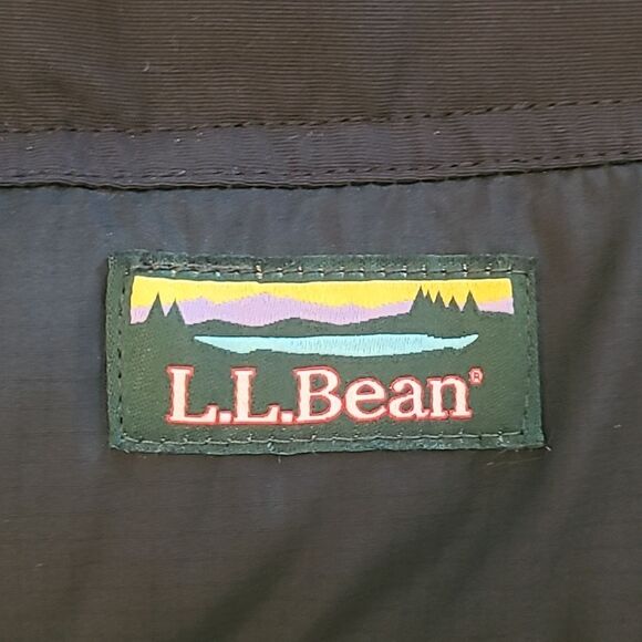 L.L.Bean Mountain Classic Water Repellant Down Puffer Jacket Black Size L - Picture 11 of 14